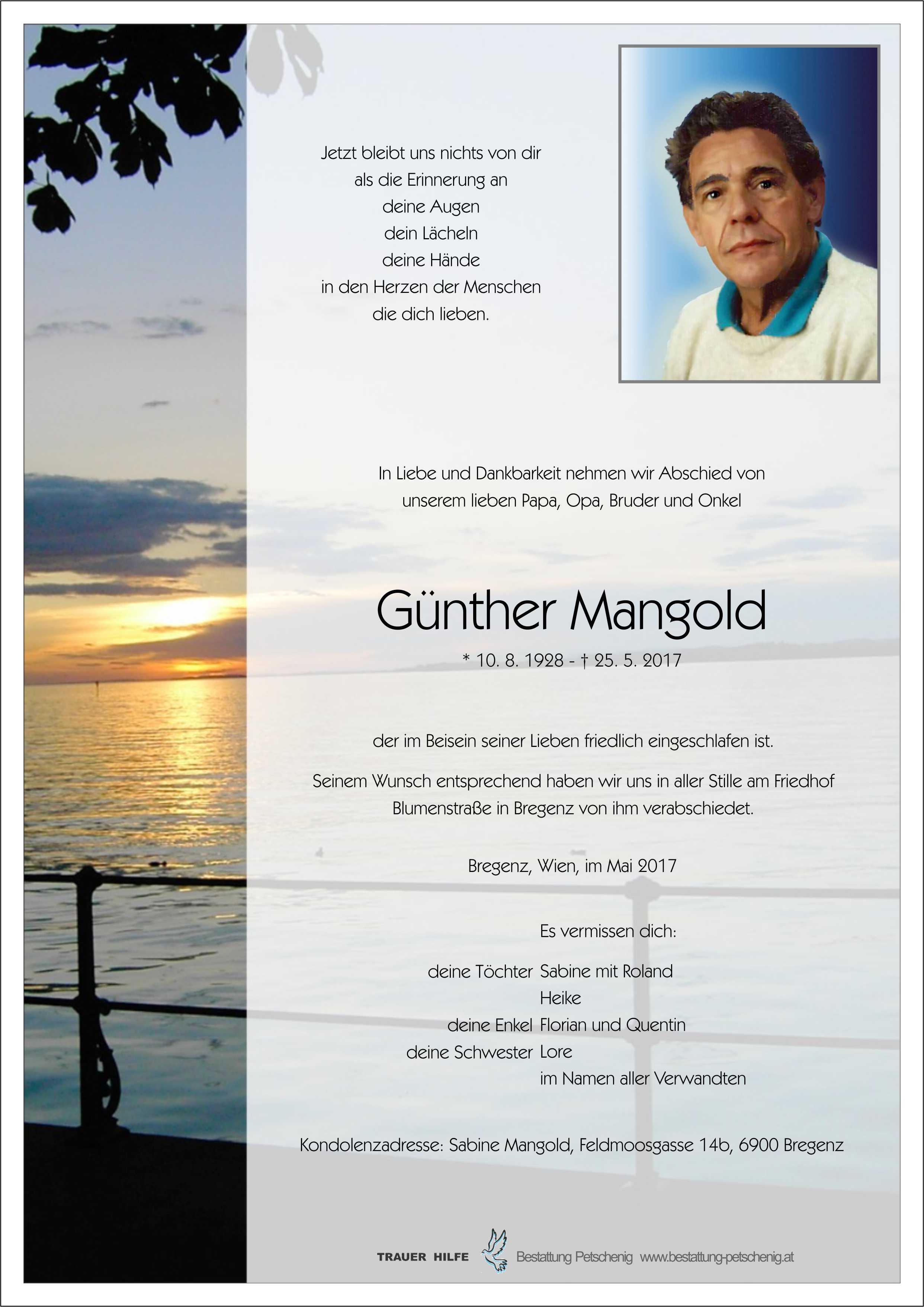 Günther Mangold